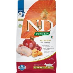 FARMINA N&D Pumpkin Quail & Pomegranate Neutered Cat 1.5 kg