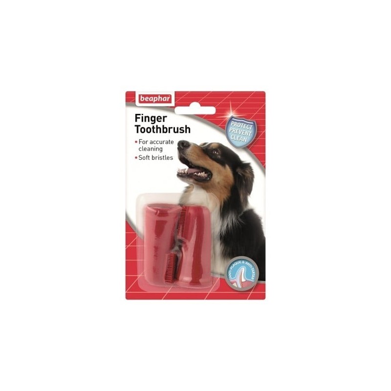 BEAPHAR Fingerhut-Zahnbürste 2 Stk.