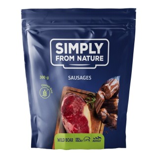 SIMPLY FROM NATURE Sausages with wild boar Würste mit Wildschwein 300 g