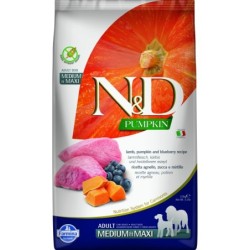 N&D Lamm & Heidelbeere Adult Medium & Maxi 12 kg
