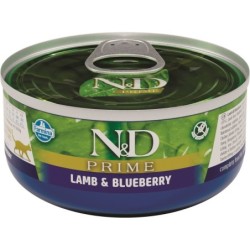 FARMINA N&D Cat Prime Lamm & Blaubeere 70 g Katzenfutter
