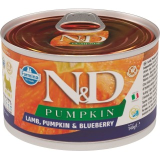 FARMINA N&D PUMPKIN Lamb, Pumpkin & Blueberry Adult Mini 140 g