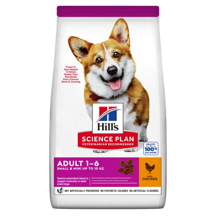 HILL'S Science Plan Hund Adult Small & Mini Huhn Hundefutter 6 kg