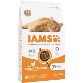 IAMS for Vitality Senior für ältere Katzen 3 kg