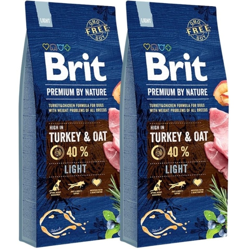 BRIT Premium By Nature Light 30 kg (2 x 15 kg)