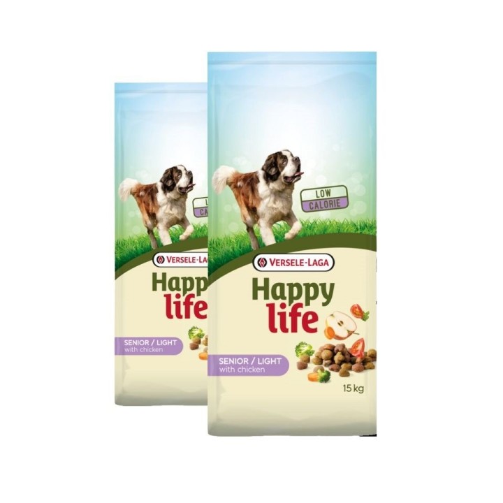 VERSELE-LAGA Happy life light senior chicken 30 kg (2 x 15 kg)