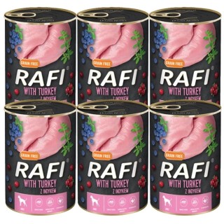 DOLINA NOTECI RAFI Turkey Pute 6x400 g