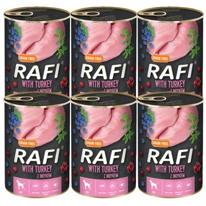 DOLINA NOTECI RAFI Turkey Pute 6x400 g