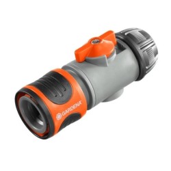 GARDENA OGS Schnellverschlusskupplung mit 1/2"-Regelventil