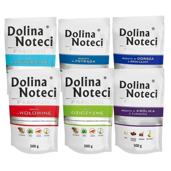 DOLINA NOTECI Premium-Geschmacksmix 10x500g ohne Geflügel