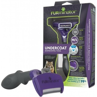 FURMINATOR Undercoat deShedding für langhaarige Katzen M/L Large