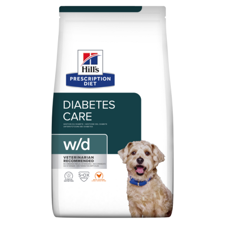 HILL'S Prescription Diet w/d Diabetes Care Chicken Adult 10 kg