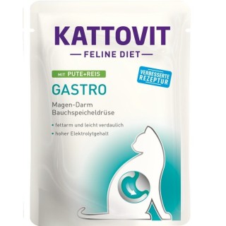 KATTOVIT Feline Diet Gastro Pute + Reis 85 g