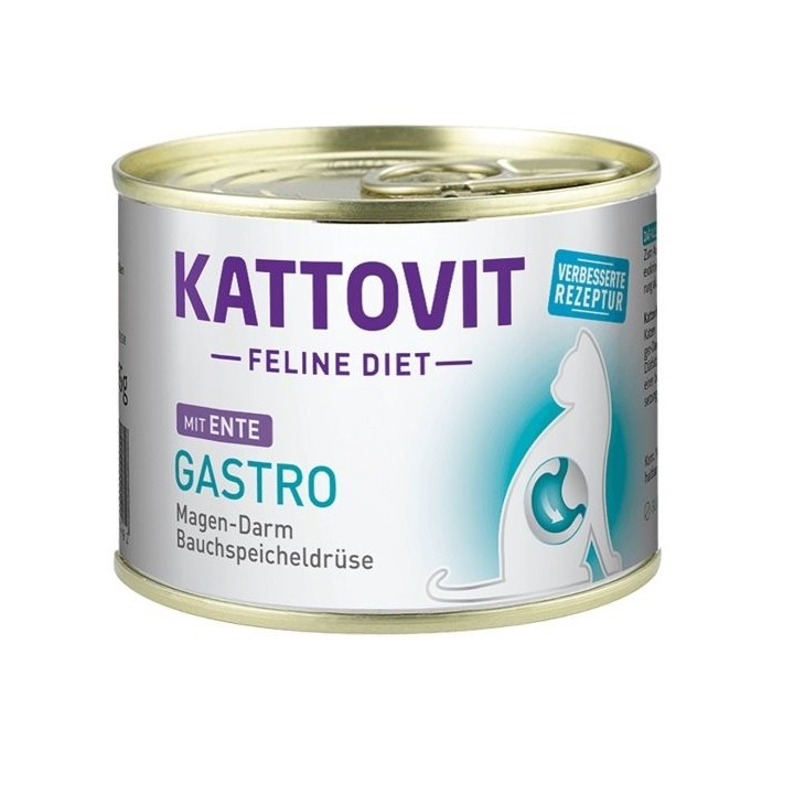 KATTOVIT Feline Diet Gastro Ente 185 g