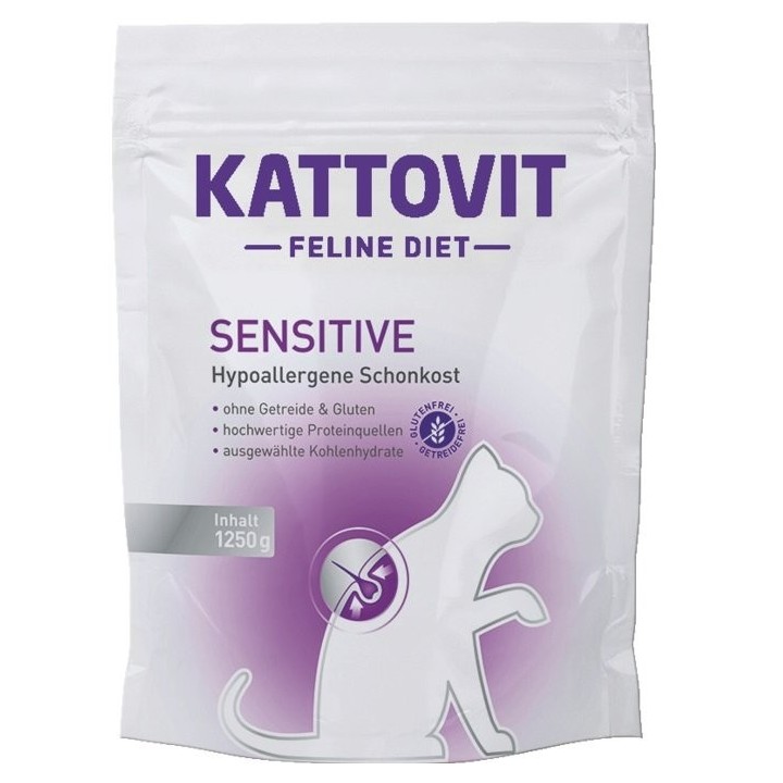 KATTOVIT Feline Diet Sensitive Trockenfutter 1,25 kg