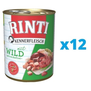 RINTI Kennerfleisch Wild 12 x 800 g