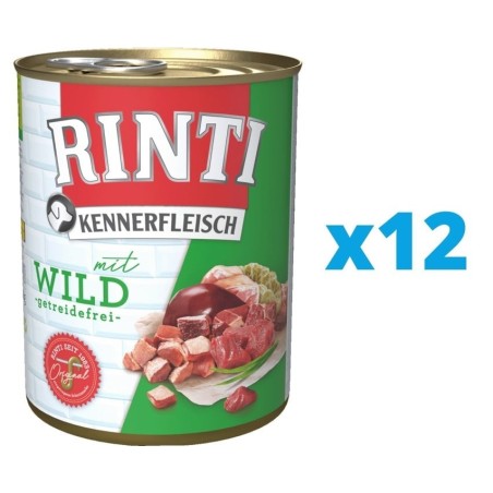 RINTI Kennerfleisch Wild 12 x 800 g