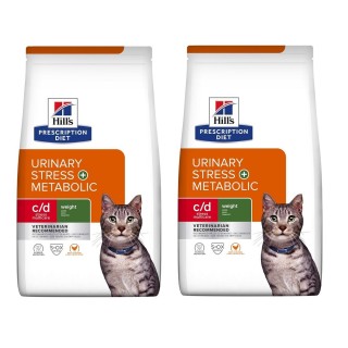 HILL'S Prescription Diet C/D Urinary Stress + Metabolic 6 (2 x 3 kg)