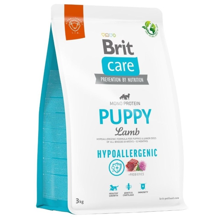 BRIT Care Hypoallergenic Puppy Trockenfutter mit Lammfleisch 3 kg