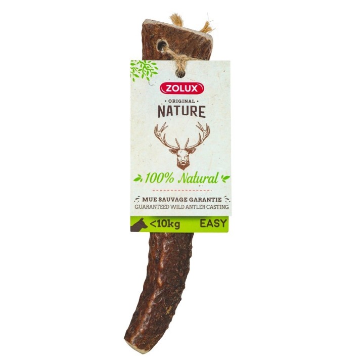 ZOLUX EASY Hirschgeweih der Länge nach geschnitten für Hunde