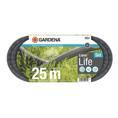 GARDENA Liano Life Textilschlauch 25 m Satz