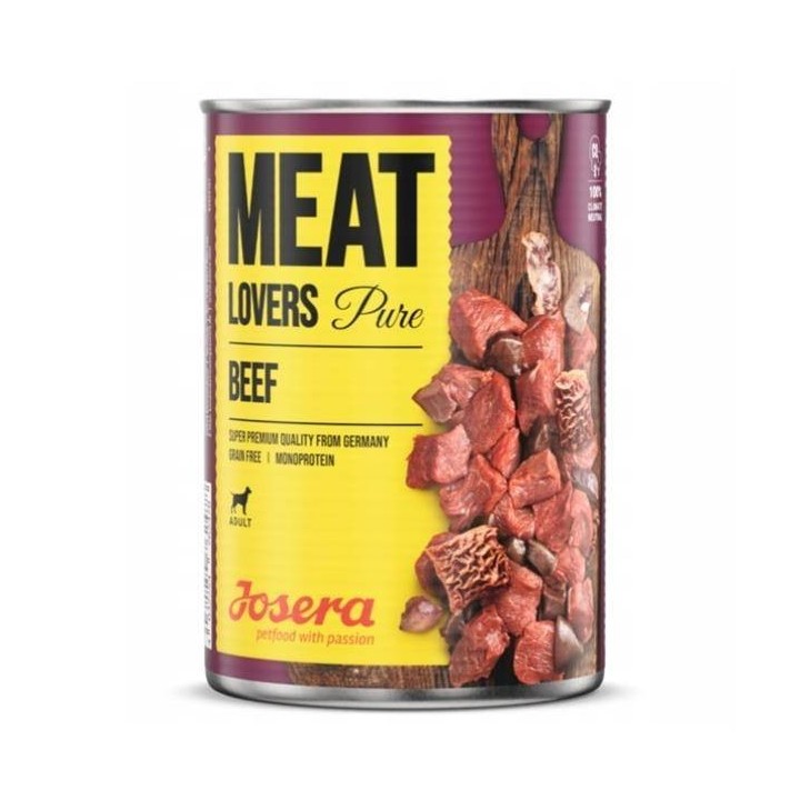 JOSERA Meatlovers pure Rind 800g