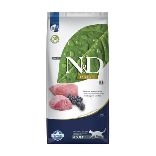 FARMINA N&D Prime Lamb & Bluberry Cat 10 kg