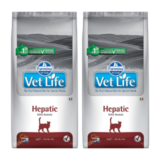 FARMINA Vet Life Hepatic Katze 2x 10 kg