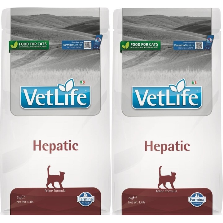 FARMINA Vet Life Cat Hepatic 2 x 2 kg