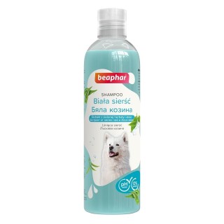 BEAPHAR Shampoo White Dod 250 ml für weiße Haare bei Hunden