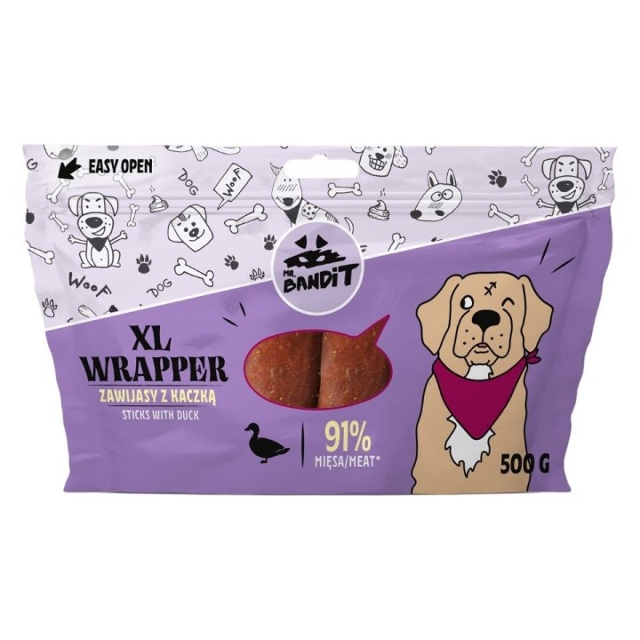 MR. BANDIT Wrapper XL Entenwickel für Hunde 500 g