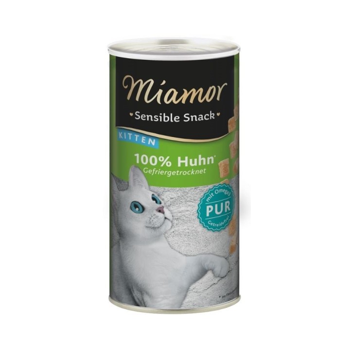 MIAMOR Sensible Snack Kitten Chicken Pure 30g