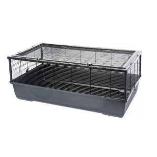 INTERZOO BERNIE Nagetierkäfig 100 cm schwarz