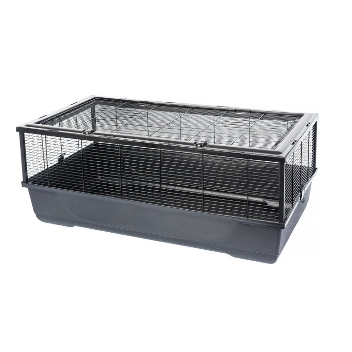 INTERZOO BERNIE Nagetierkäfig 100 cm schwarz