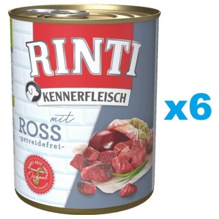 RINTI Kennerfleisch Pferdefleisch 6x400g