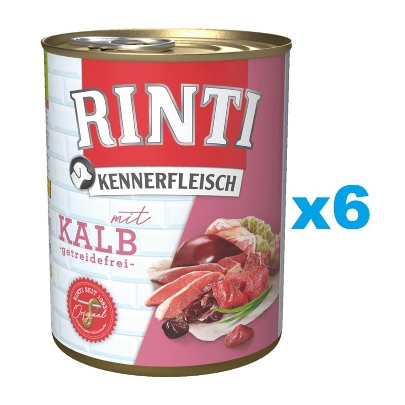 RINTI Kennerfleisch Kalbfleisch 6x400g