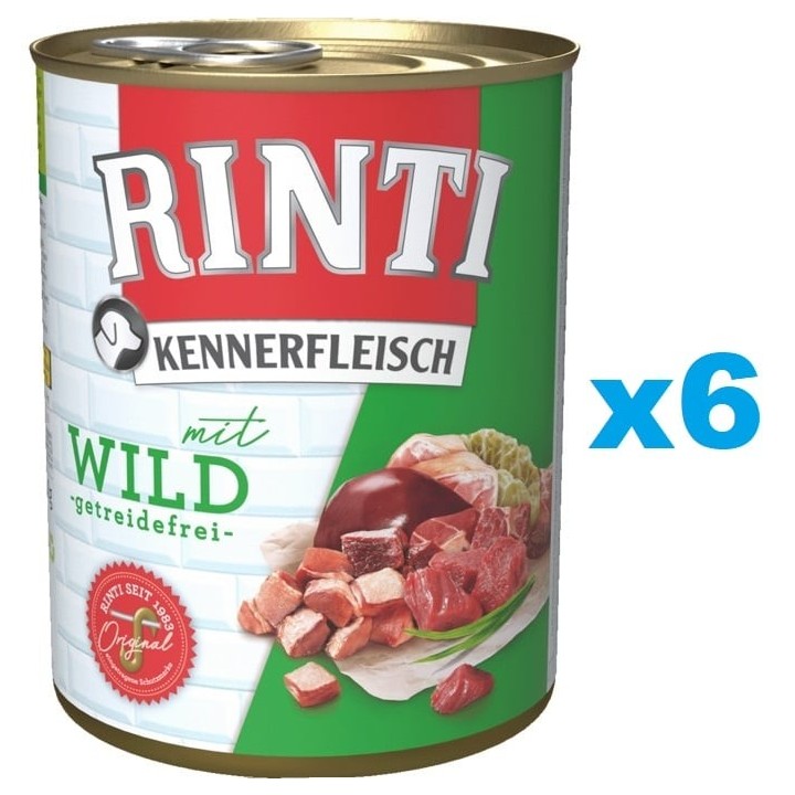 RINTI Kennerfleisch Wildbret 6x800g
