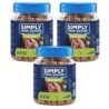 SIMPLY FROM NATURE Smart Bites Gans für Hunde 3x130 g