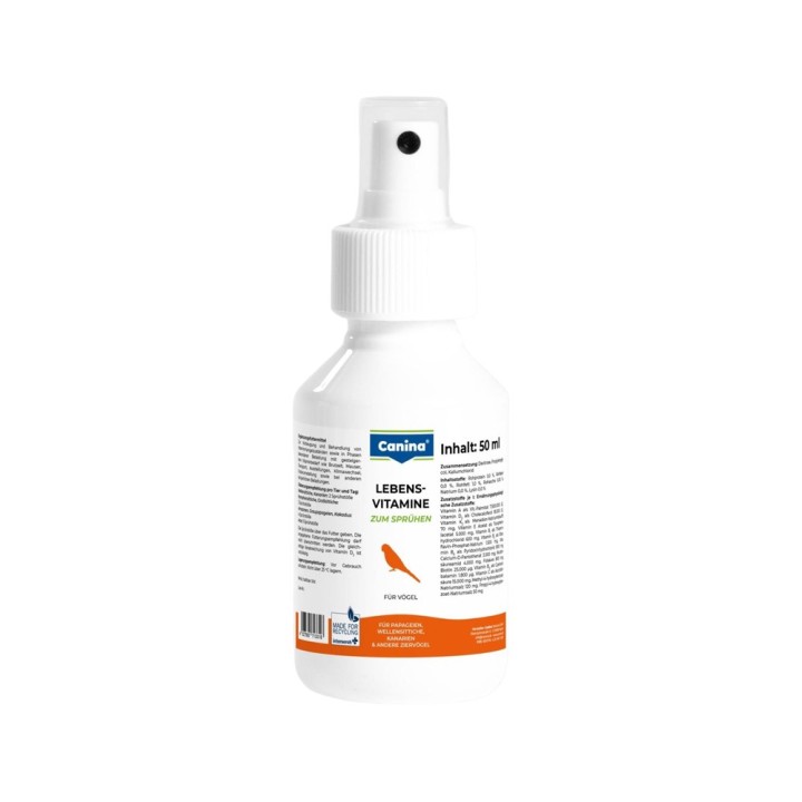 Canina Petvital Lebensvitamine Vogel - 50 ml