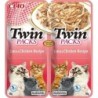 INABA Twin Thunfisch mit Huhn in Brühe für Katzen 2x40 g