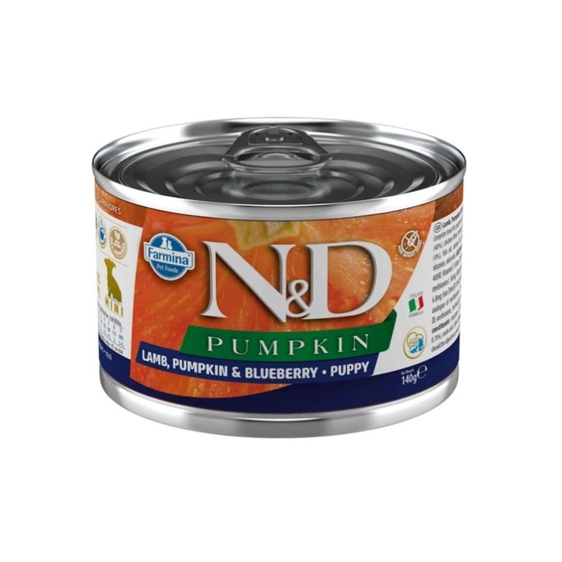 FARMINA N&D Pumpkin Puppy Lamb, pumpkin, blueberry 140 g
