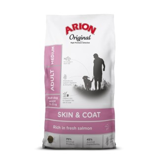 ARION Original Skin & Coat Adult Medium Salmon Rice 2 kg