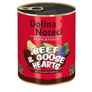 DOLINA NOTECI Premium SuperFood Rinder- und Gänseherz 6 x 800 g