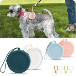 Leckerli-Beutel für Haustiere, Leckerli-Beutel für Hunde, Silikon, Reißverschluss, Taschenformat für Hunde, Spaziergänge im F
