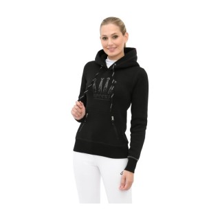 SPOOKS Kapuzenpullover Crown Sequin schwarz XS - INT