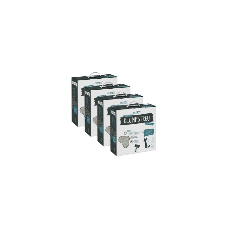 PRIME PRIMOX Premium Klumpstreu Aktivkohle 4x8 l
