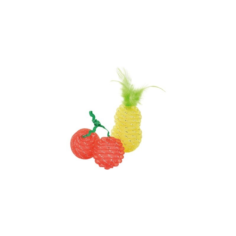 FIT+FUN Spielzeug Geschenkset Ananas und Kirsche