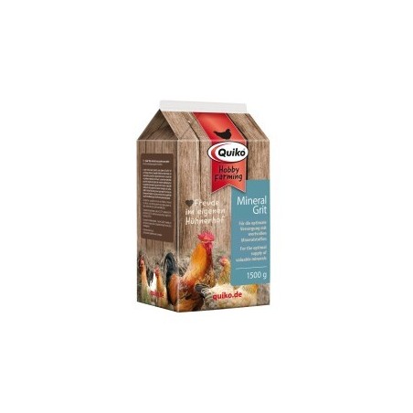 Quiko Hobby Farming Mineralgrit mit Magenkiesel 1500 g