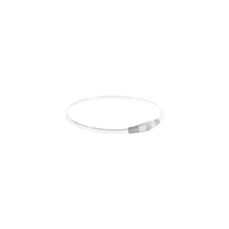 Trixie Flash Leuchtring USB, Kunststoff bunt L-XL