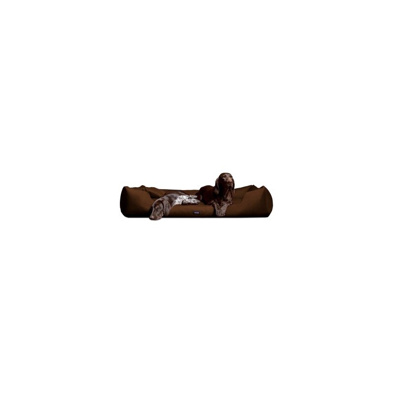 Tierlando MORITZ KOMFORT Hundebett Hundesofa M - XXXL 90 110 130 160 185 cm braun 90 cm, 22 cm, 75 cm